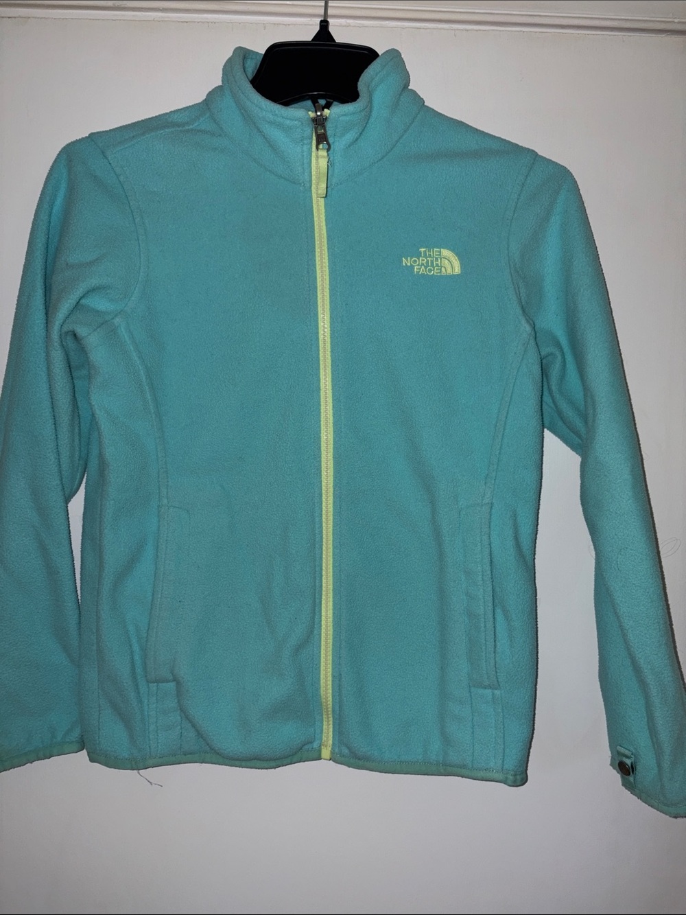 North face fleece jacket girls medium 10 12